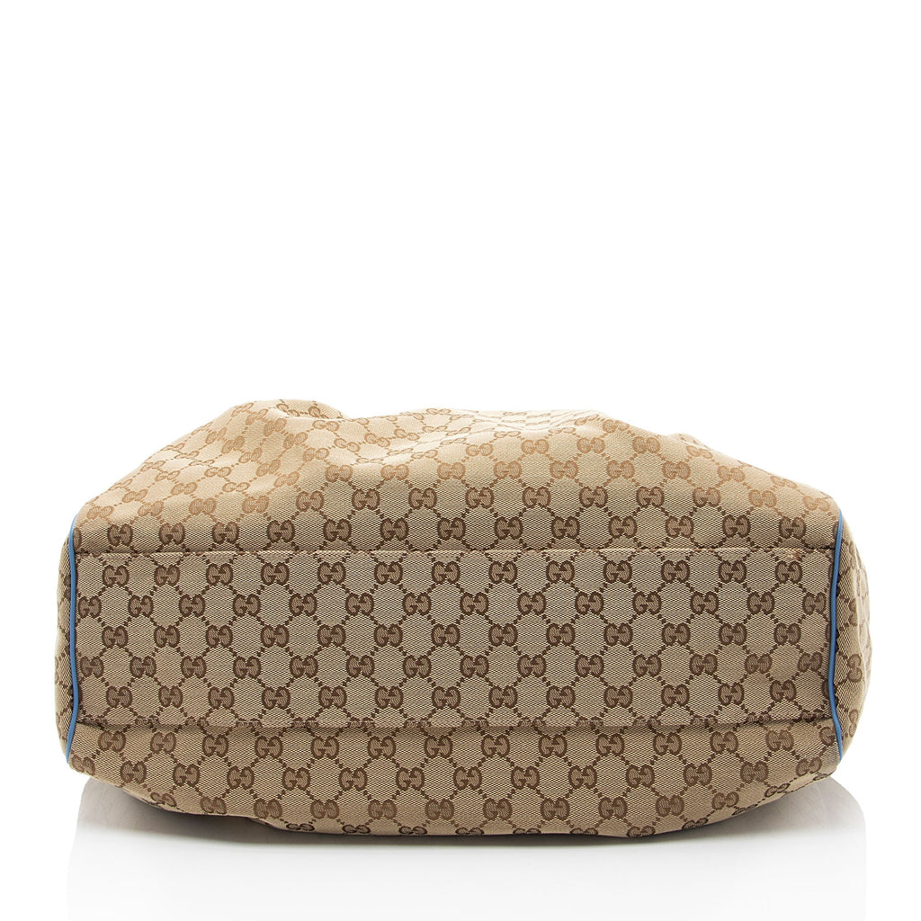 Gucci GG Canvas Sukey Large Tote (SHF-U1Nve5)