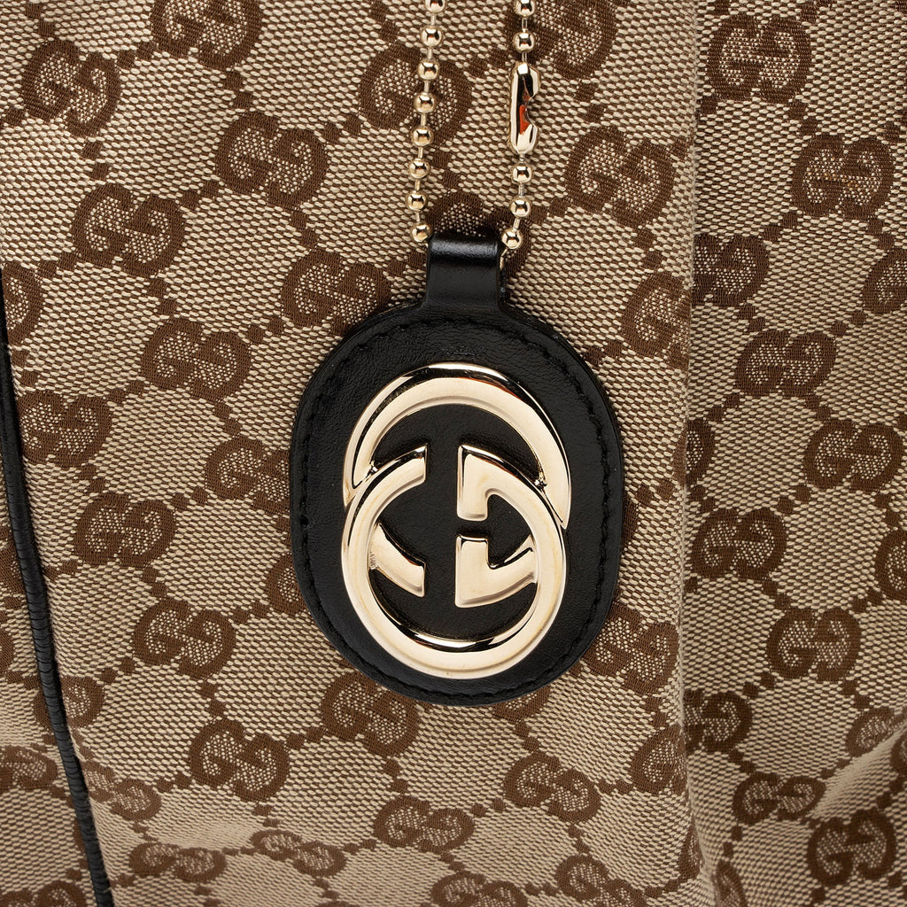 Gucci GG Canvas Sukey Large Tote (SHF-hI324Z)