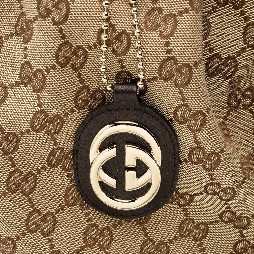 Gucci GG Canvas Sukey Large Tote