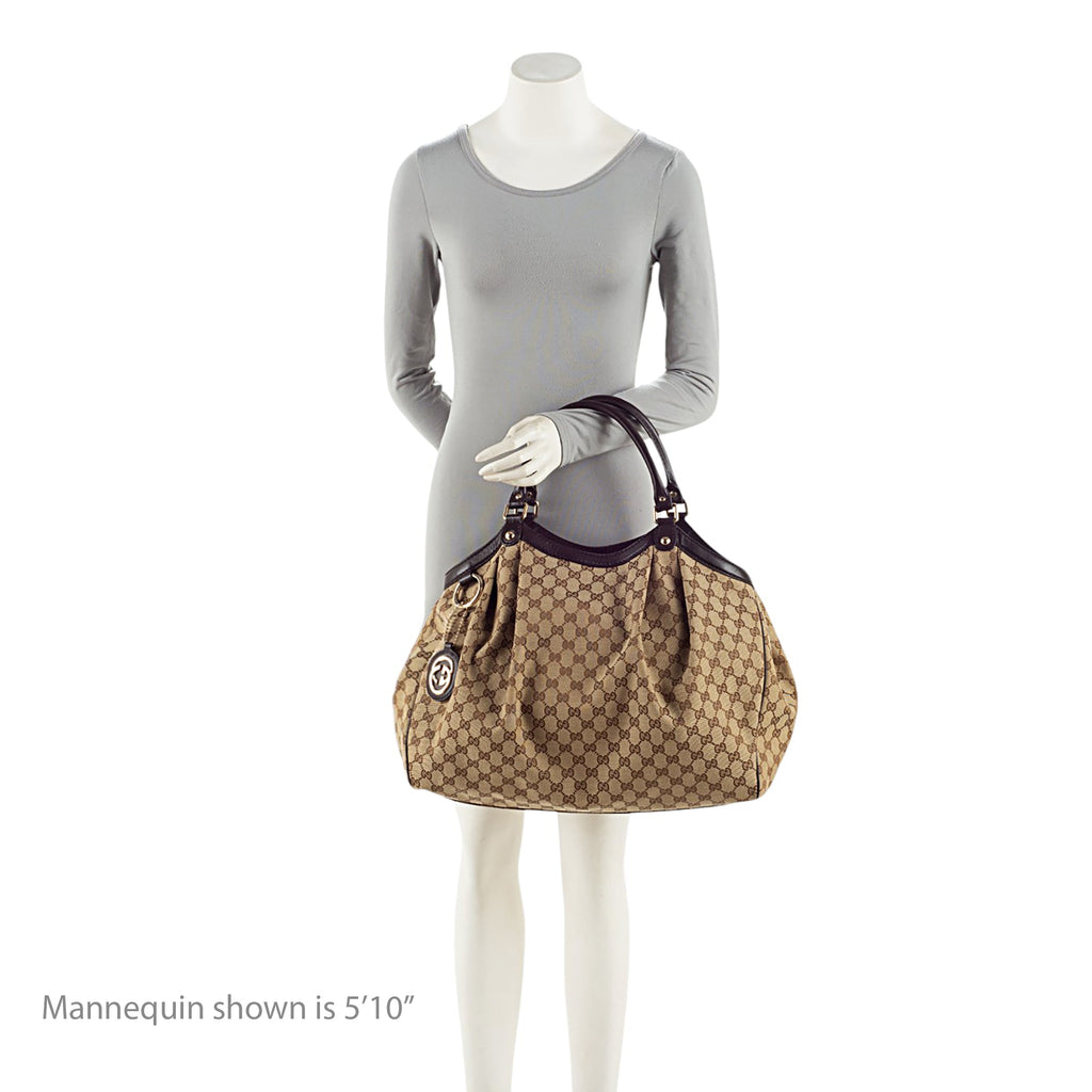Gucci GG Canvas Sukey Large Tote