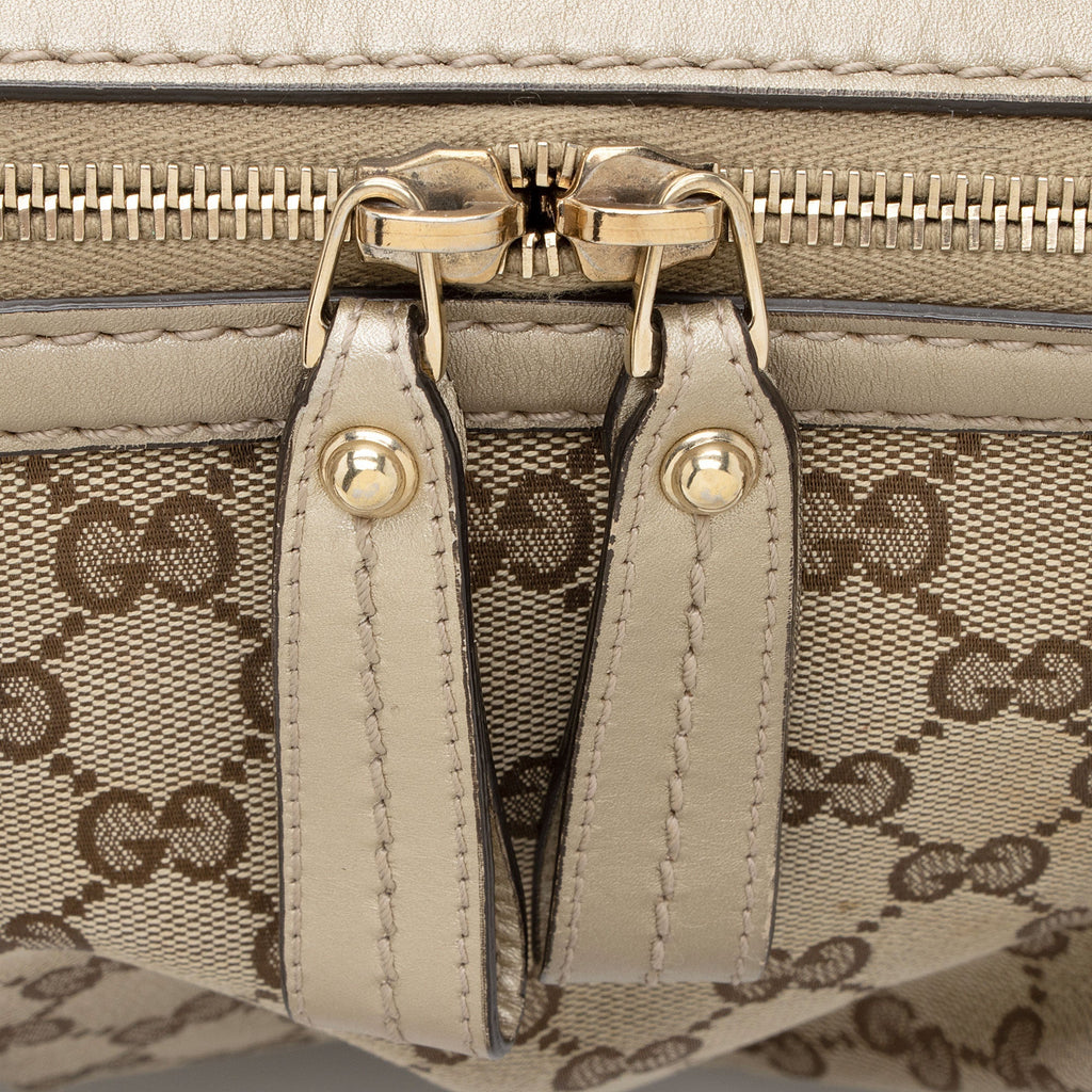 Gucci GG Canvas Sukey Medium Satchel