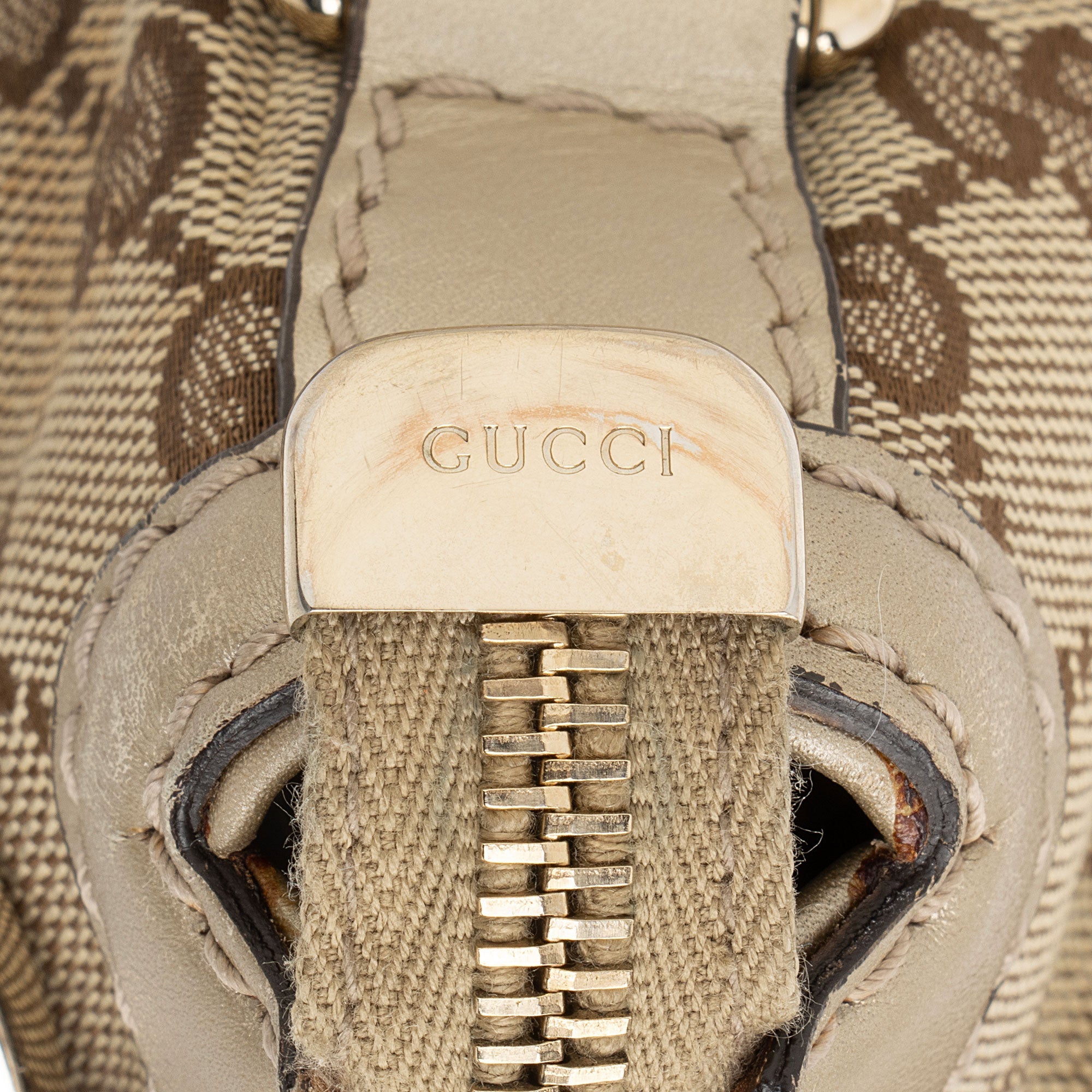 Gucci GG Canvas Sukey Medium Satchel