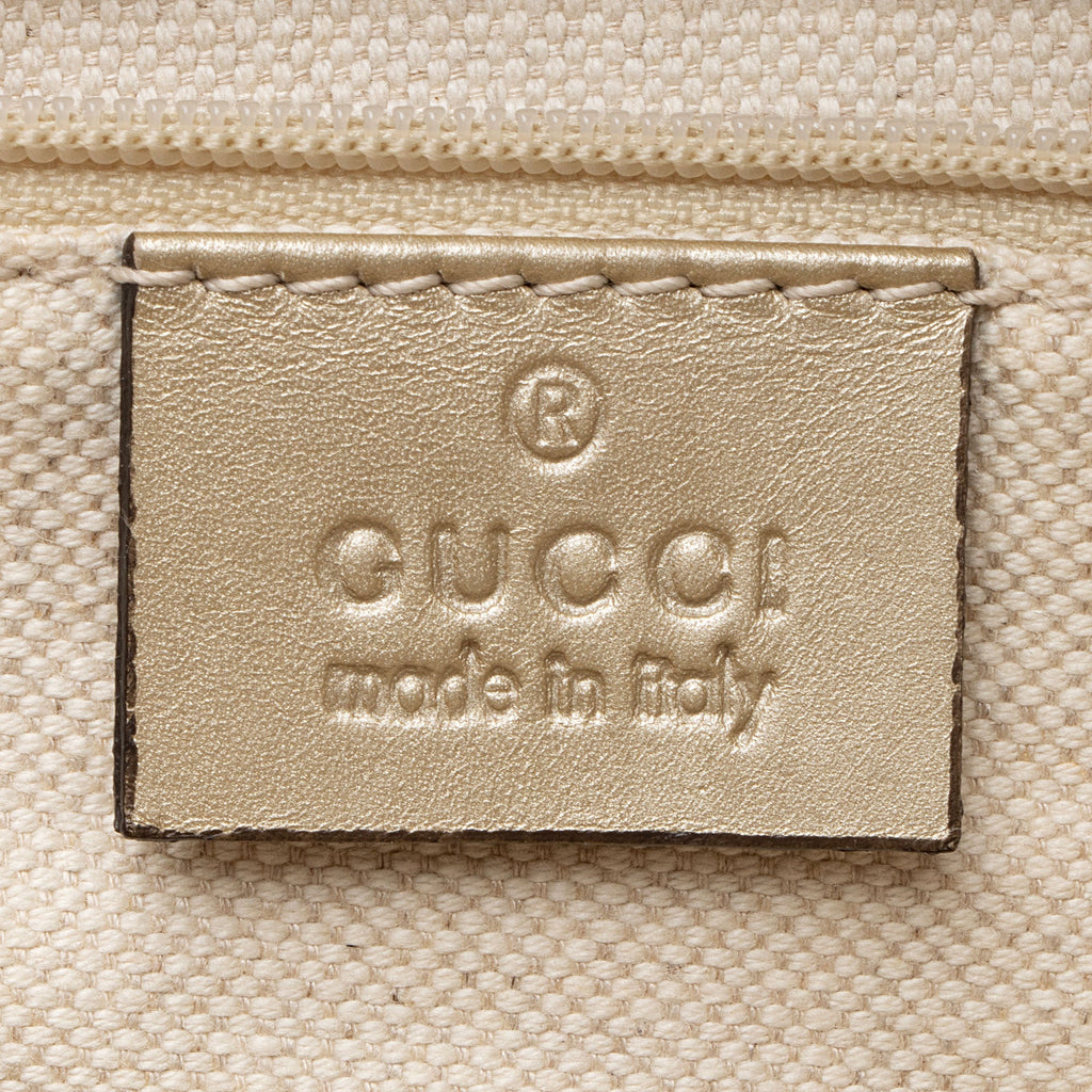 Gucci GG Canvas Sukey Medium Satchel