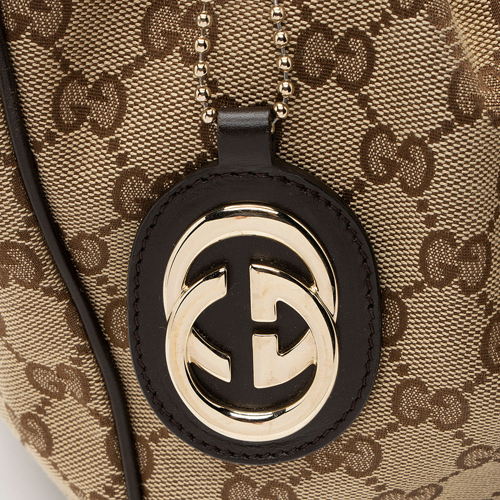 Gucci GG Canvas Sukey Medium Tote (SHF-21762)