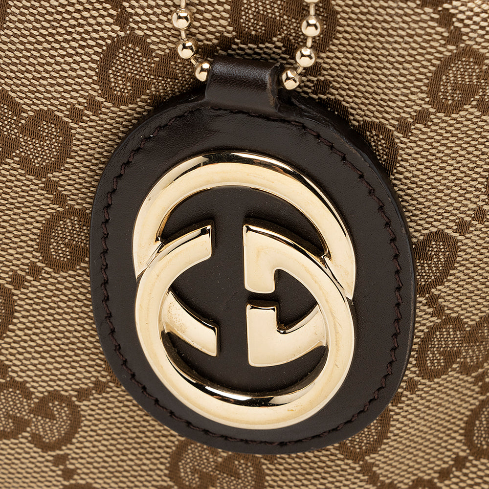 Gucci GG Canvas Sukey Medium Tote (SHF-21959)