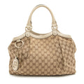 Gucci GG Canvas Sukey Medium Tote (SHF-23402)