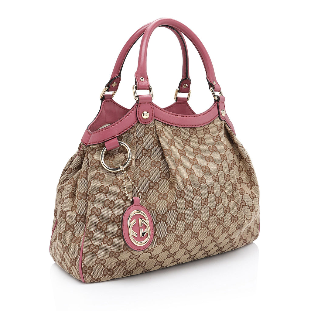 Gucci GG Canvas Sukey Medium Tote (SHF-9pz62J)