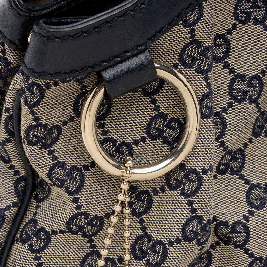 Gucci GG Canvas Sukey Medium Tote (SHF-Bw59AB)