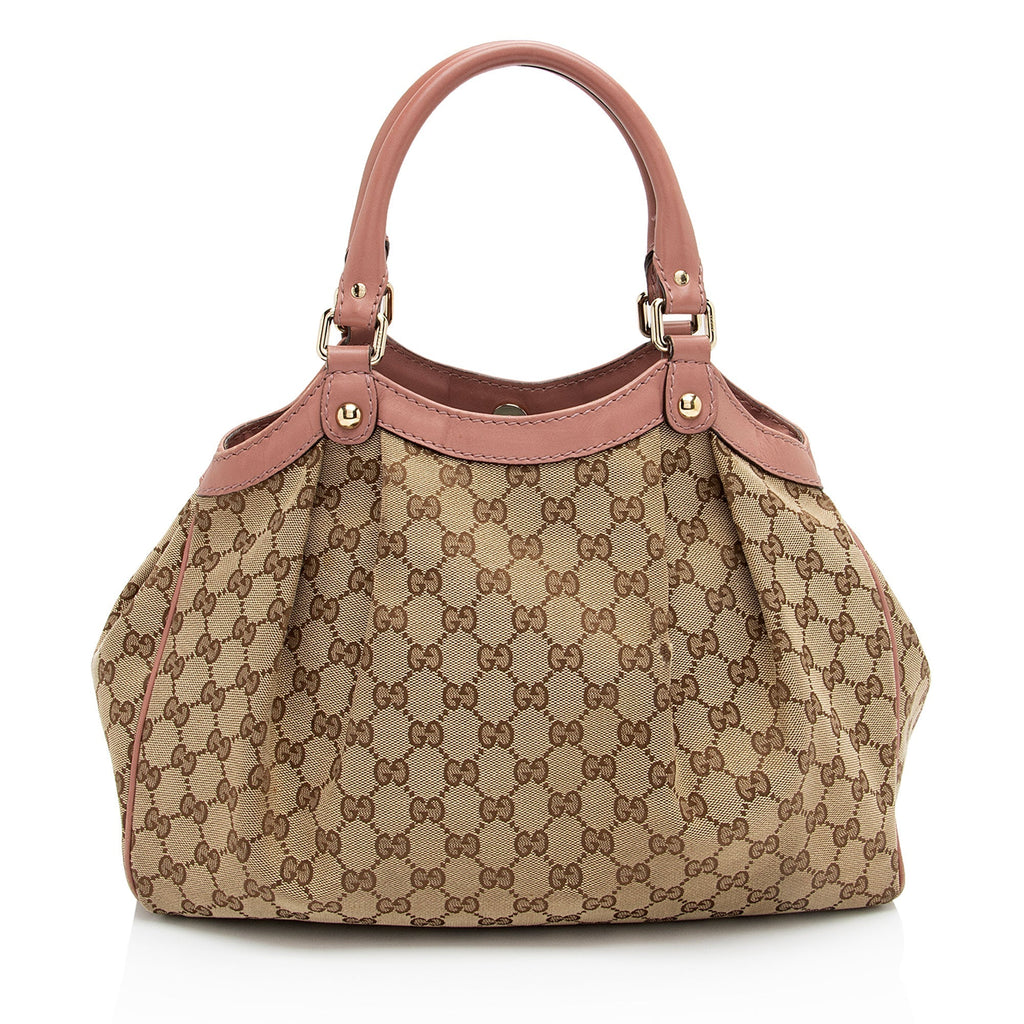 Gucci GG Canvas Sukey Medium Tote (SHF-3dmy1R)