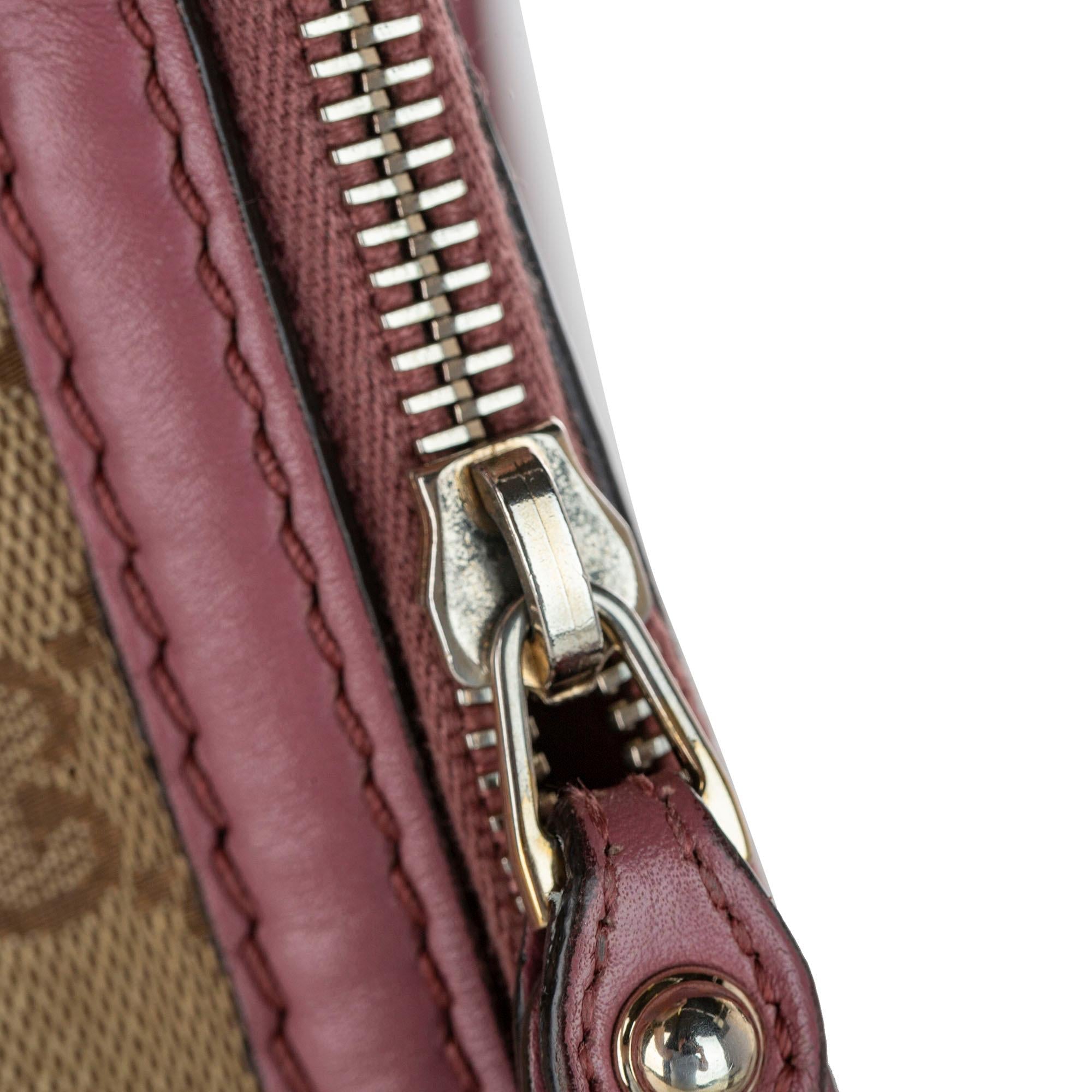 Gucci Gucci Canvas Sukey Satchel (SHG-21085)