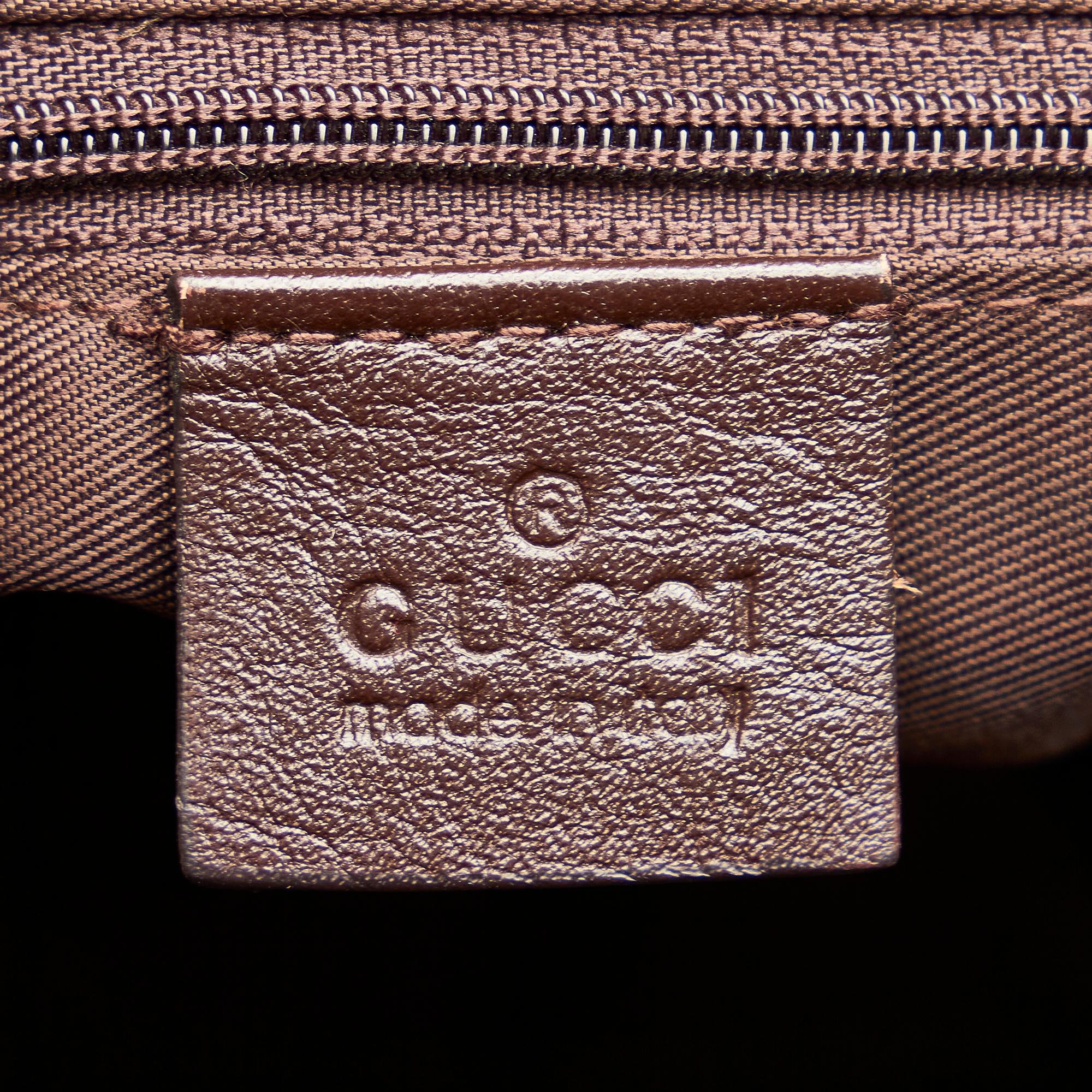 Gucci Gucci Canvas Sukey Satchel (SHG-26009)
