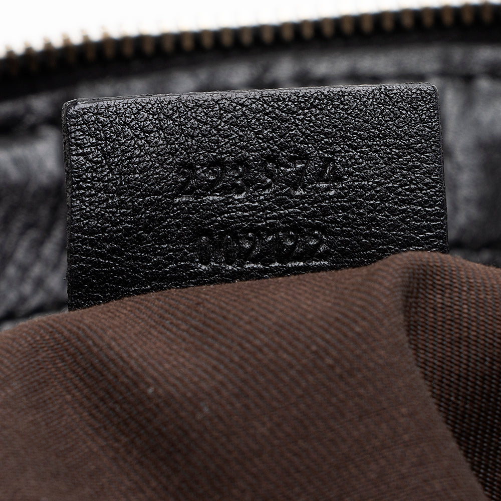 Gucci Gucci Canvas Sukey Satchel (SHF-18200)