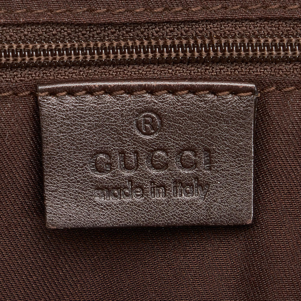 Gucci Gucci Canvas Sukey Satchel (SHG-28361)