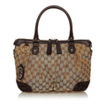 Gucci Gucci Canvas Sukey Satchel (SHG-28555)