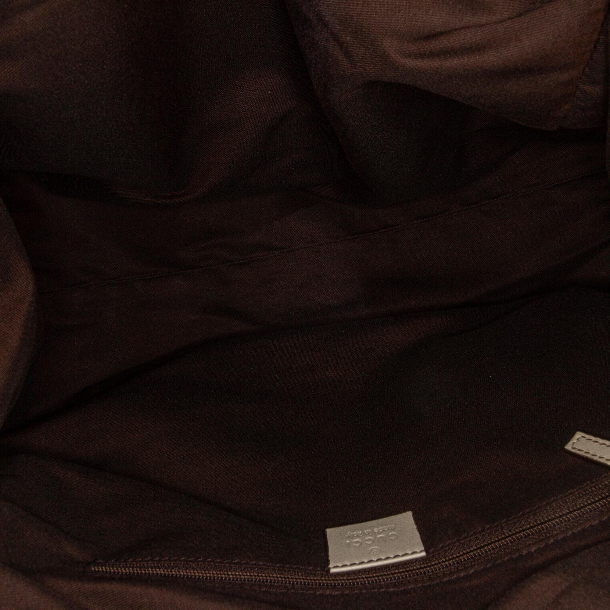 Gucci Gucci Canvas Sukey Satchel (SHG-29098)
