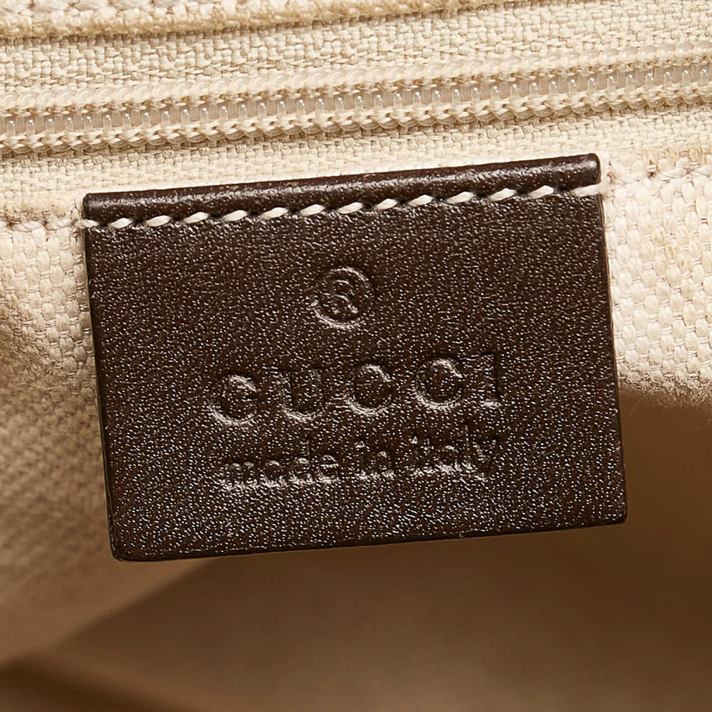 Gucci Gucci Canvas Sukey Satchel (SHG-30436)