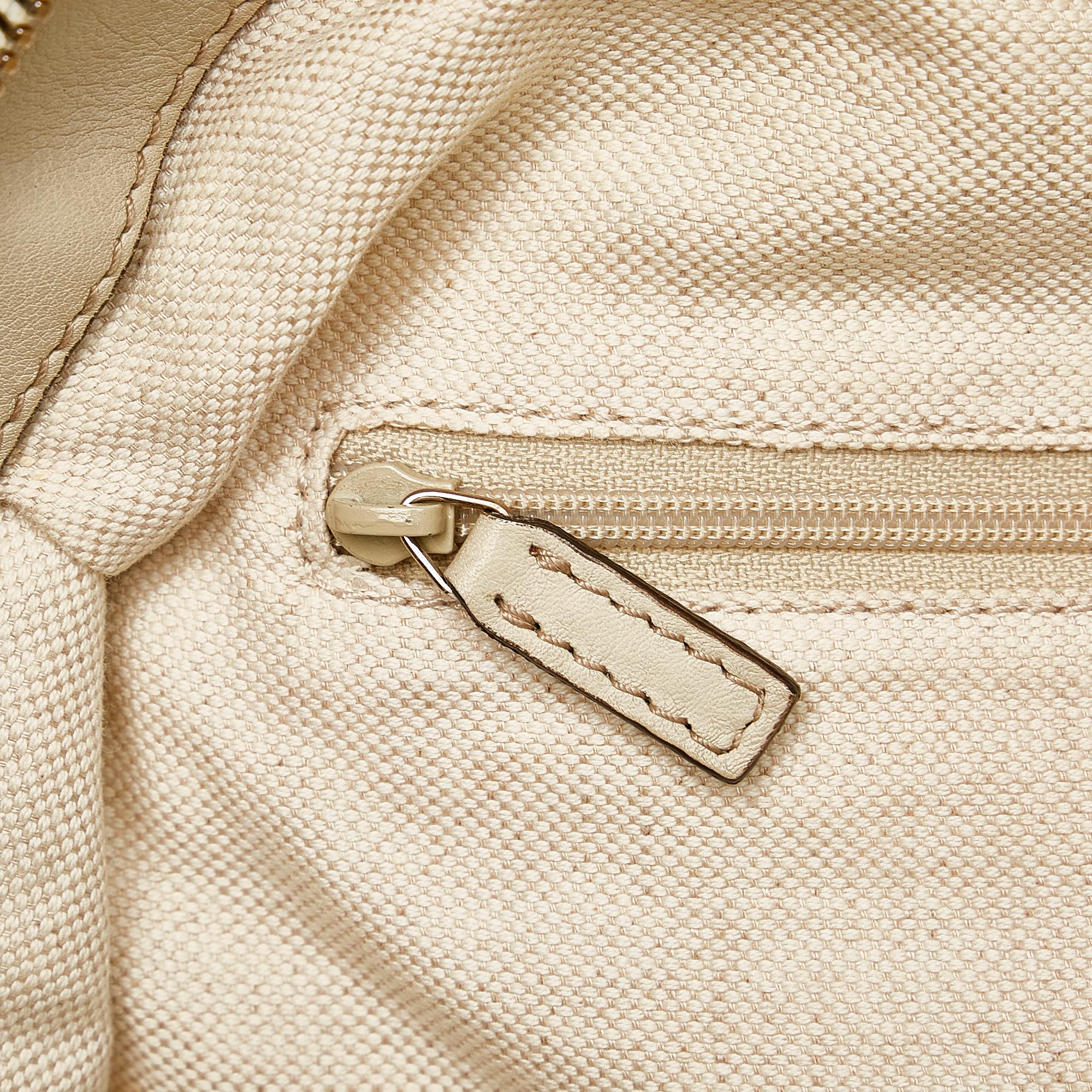 Gucci Gucci Canvas Sukey Satchel (SHG-32634)