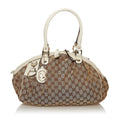 Gucci Gucci Canvas Sukey Satchel (SHG-32634)