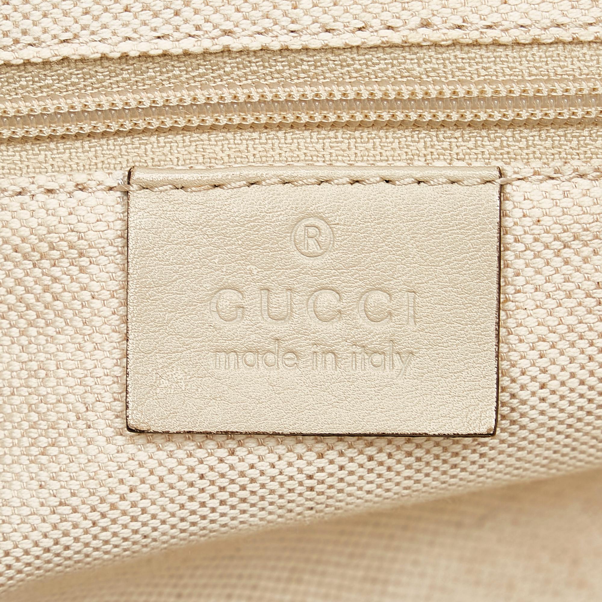 Gucci Gucci Canvas Sukey Satchel (SHG-32634)