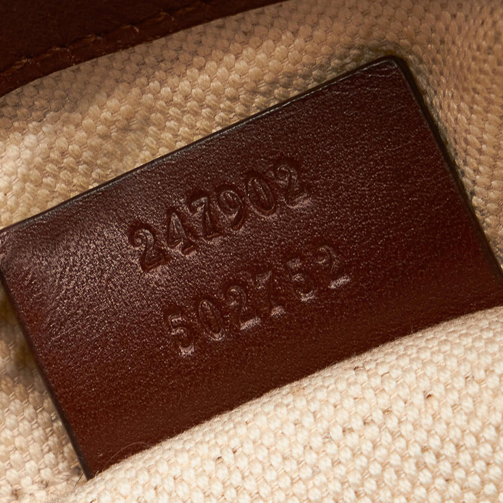 Gucci Gucci Canvas Sukey Satchel (SHG-32672)