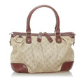 Gucci Gucci Canvas Sukey Satchel (SHG-32672)