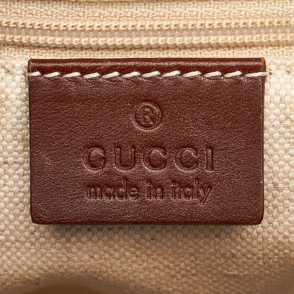 Gucci Gucci Canvas Sukey Satchel (SHG-32672)