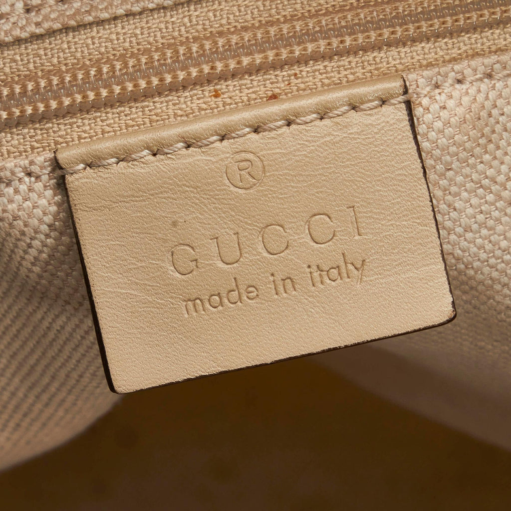 Gucci Gucci Canvas Sukey Satchel (SHG-33280)