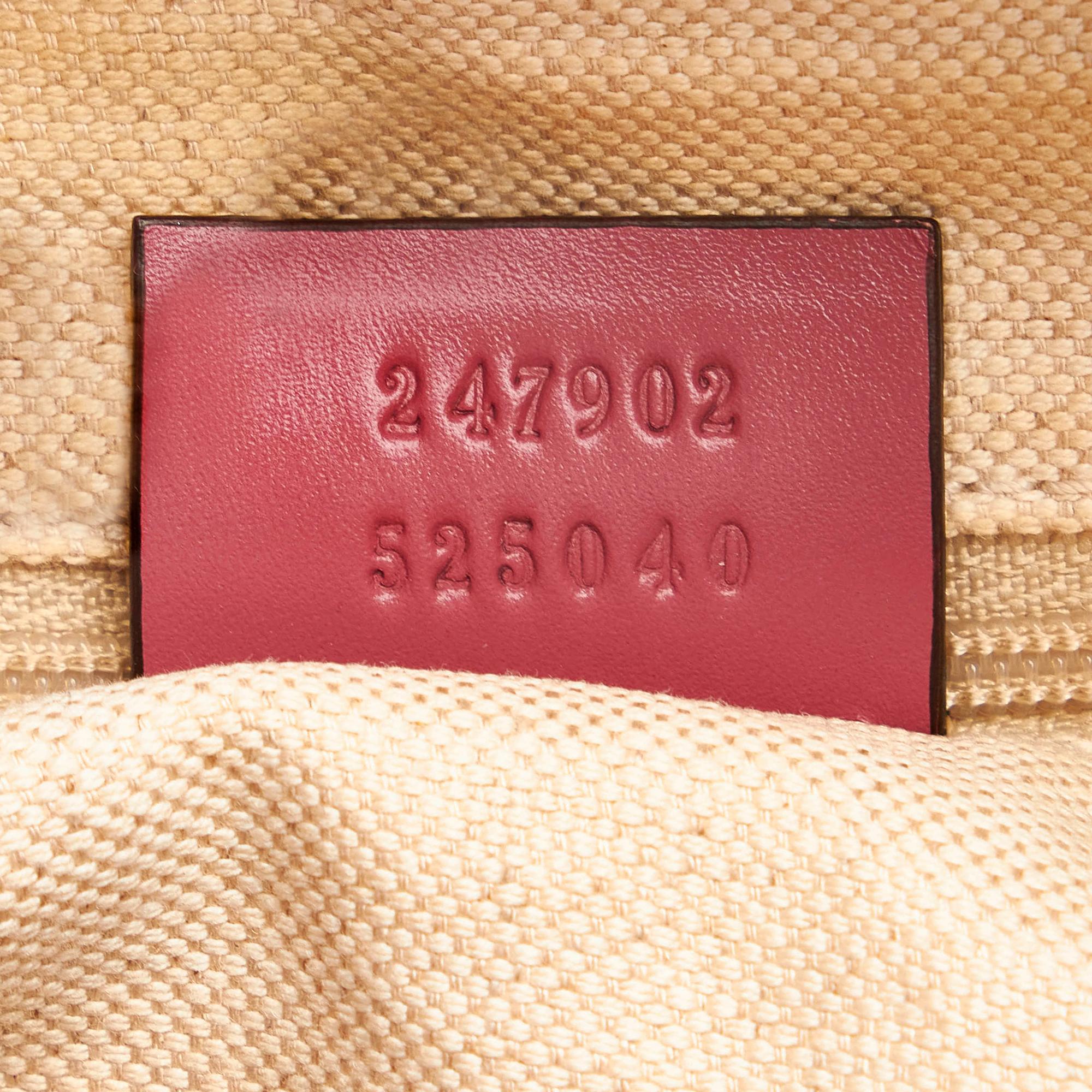 Gucci Gucci Canvas Sukey Satchel (SHG-33524)