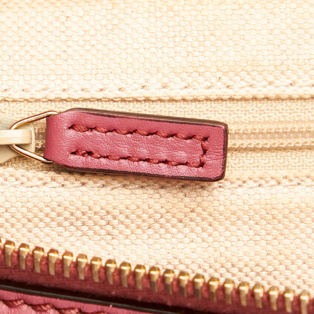 Gucci Gucci Canvas Sukey Satchel (SHG-33524)