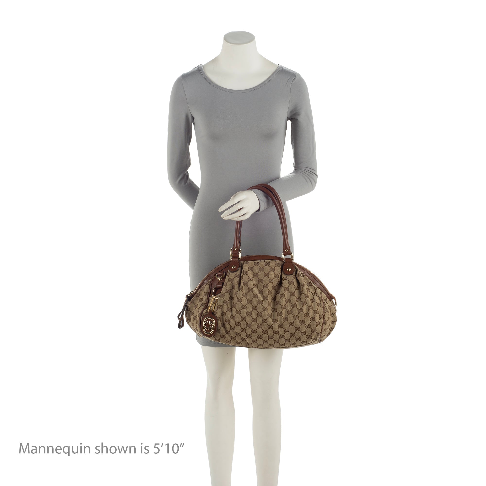 Gucci GG Canvas Sukey Satchel (SHF-LMfHFS)