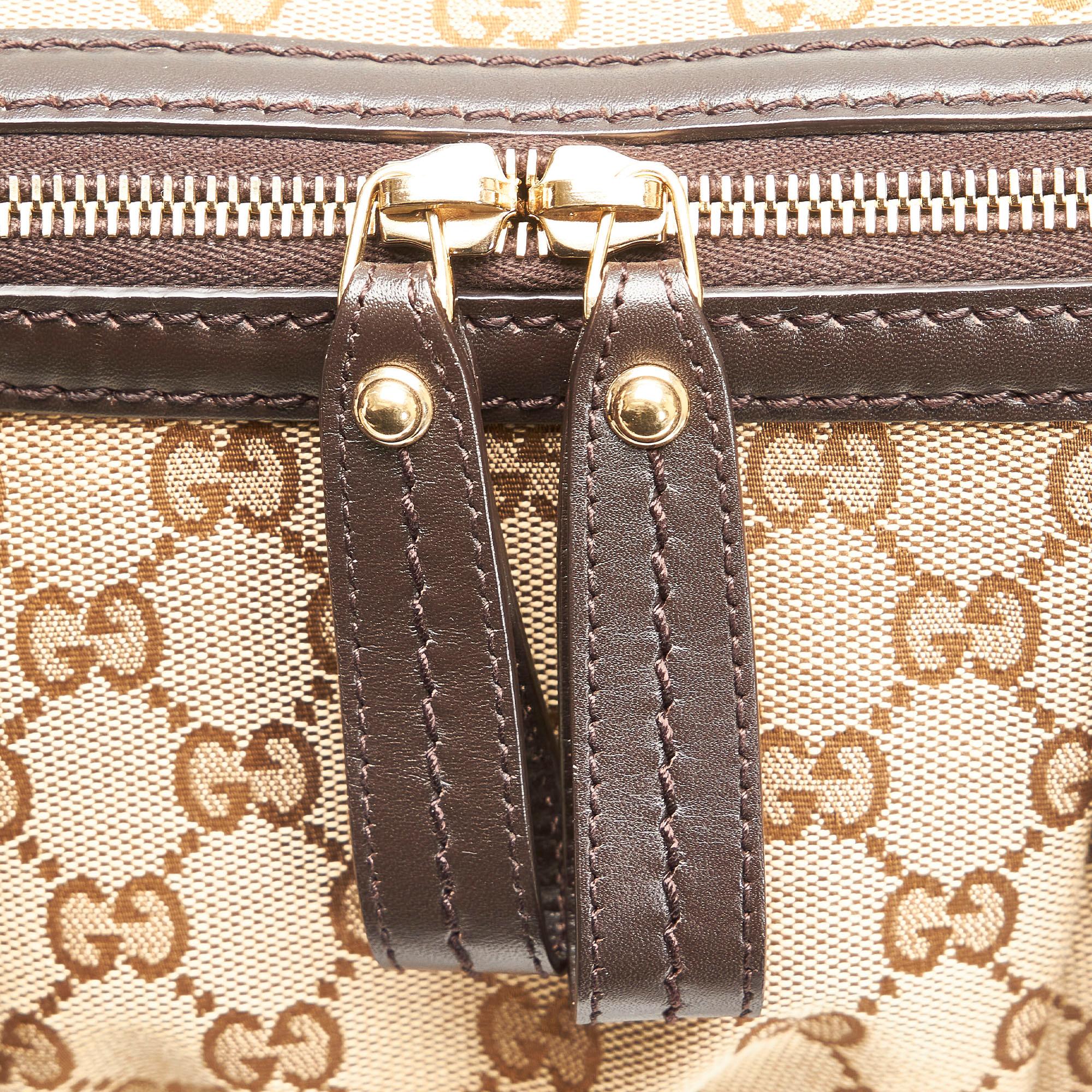 Gucci GG Canvas Sukey Satchel (SHG-OSM9gR)