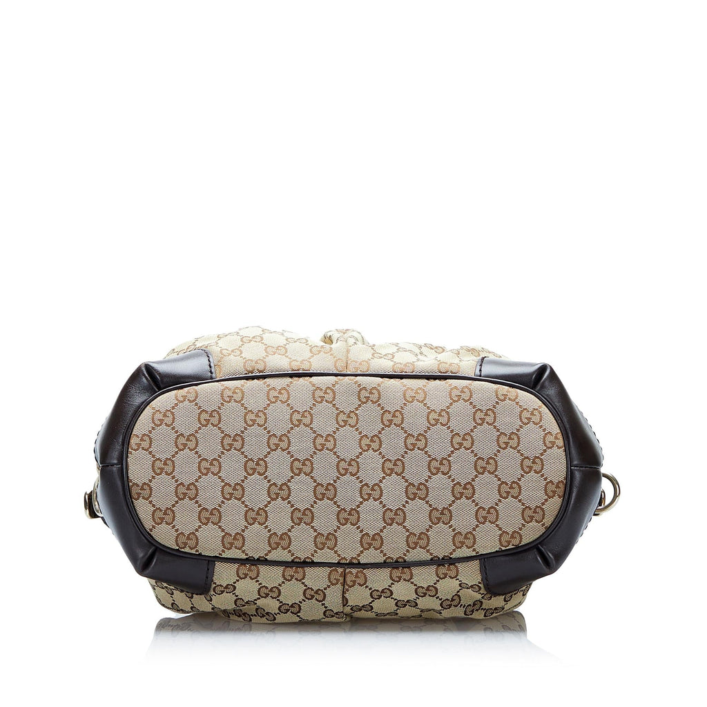 Gucci GG Canvas Sukey Satchel (SHG-eP2ZCC)