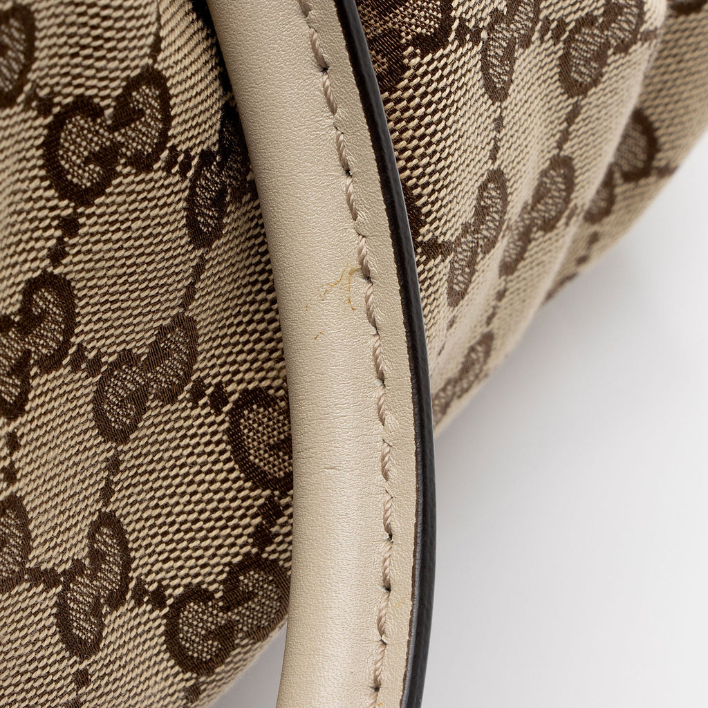 Gucci GG Canvas Sukey Satchel (SHF-SQFOq5)