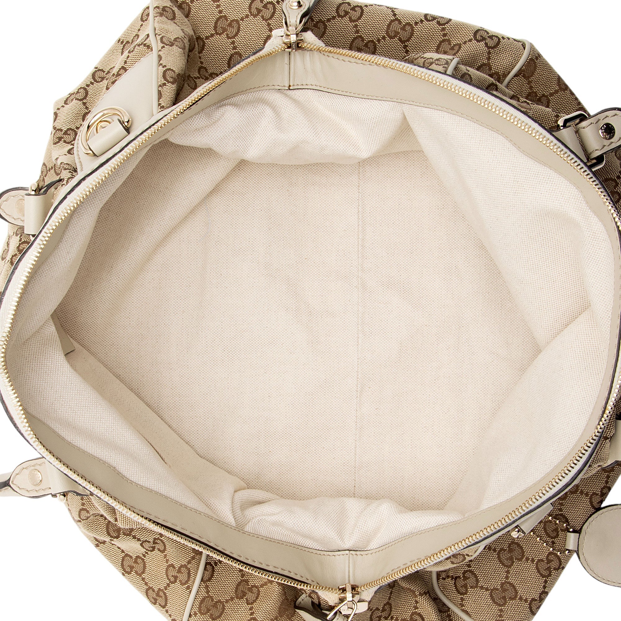 Gucci GG Canvas Sukey Satchel (SHF-SQFOq5)
