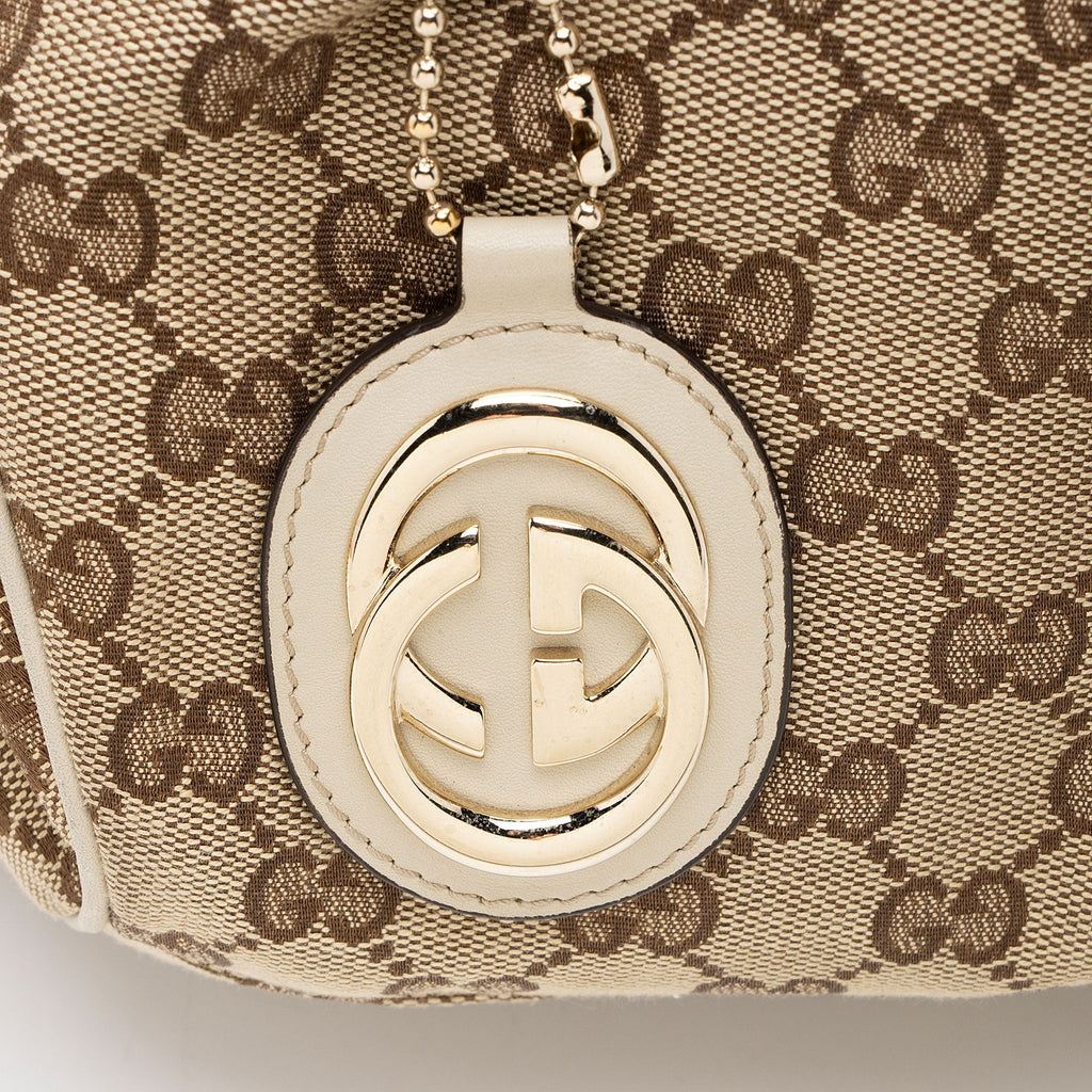 Gucci GG Canvas Sukey Satchel
