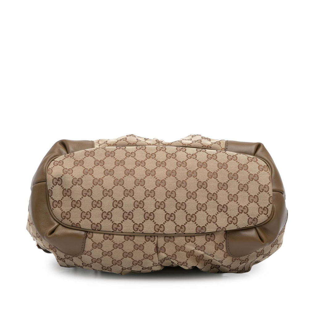 Gucci GG Canvas Sukey Satchel