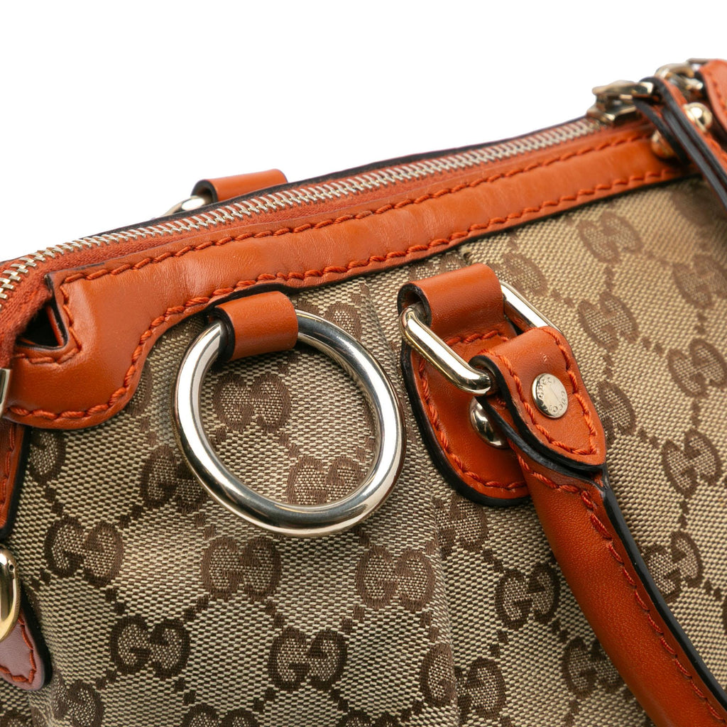 Gucci GG Canvas Sukey Satchel