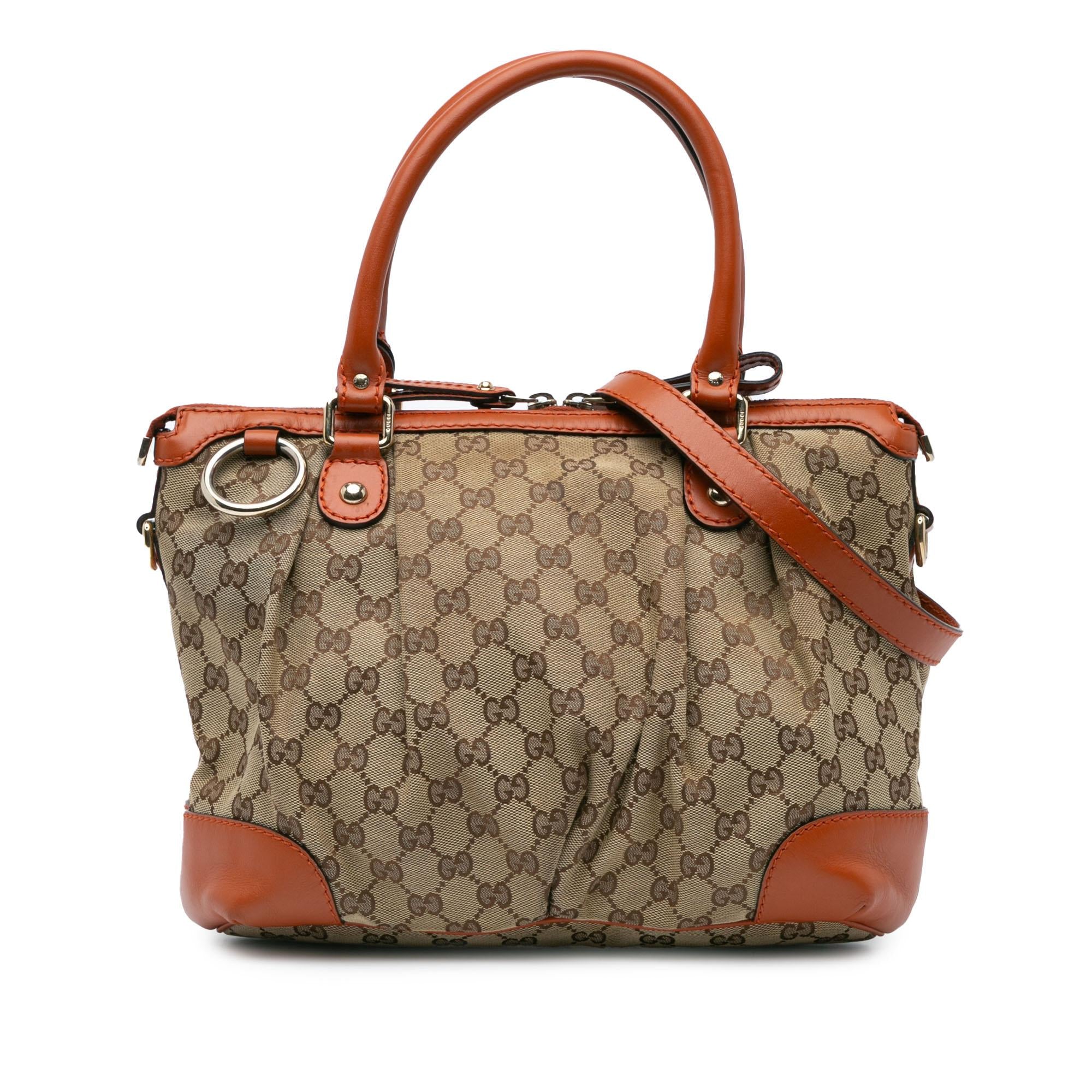 Gucci GG Canvas Sukey Satchel