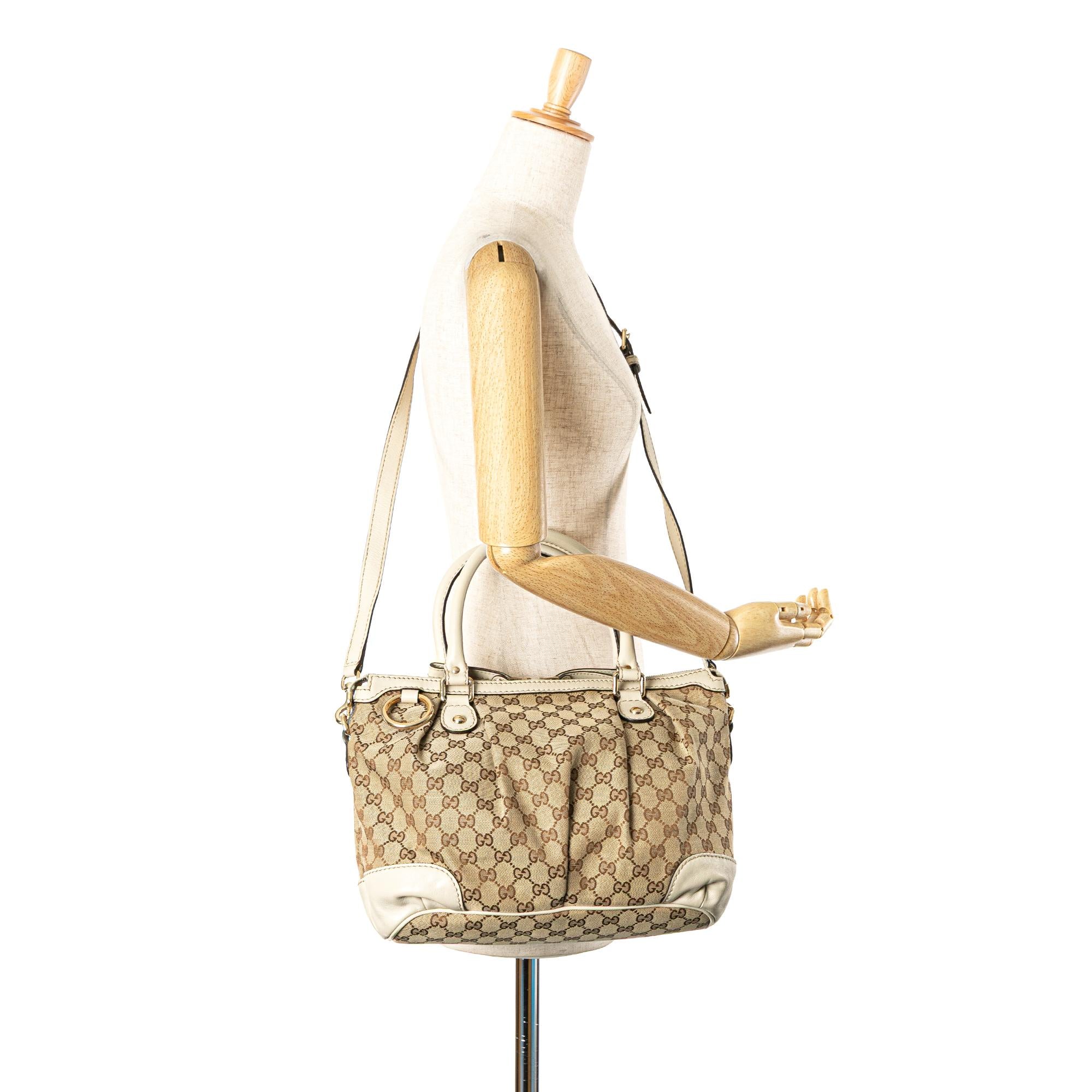 Gucci GG Canvas Sukey Satchel