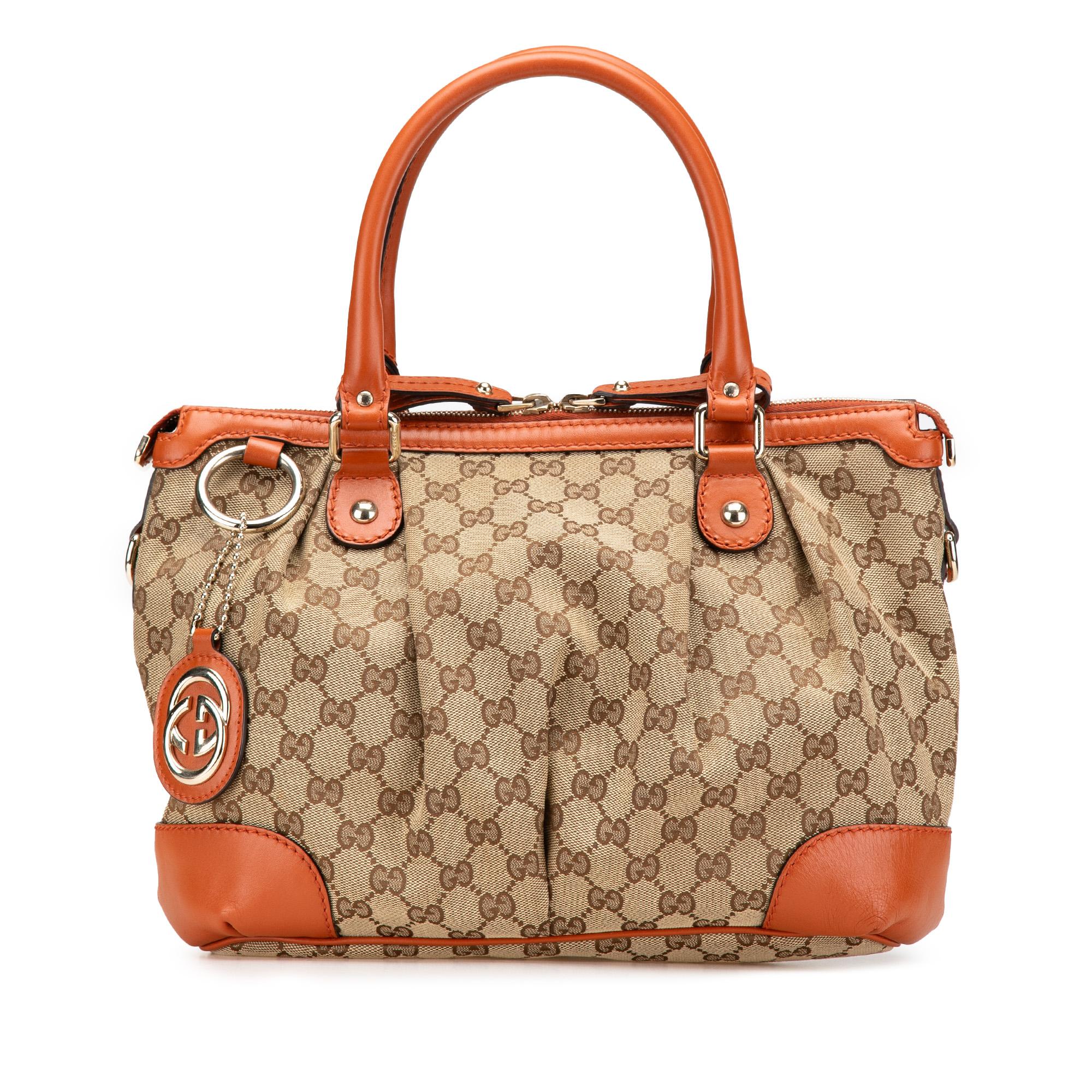 Gucci GG Canvas Sukey Satchel