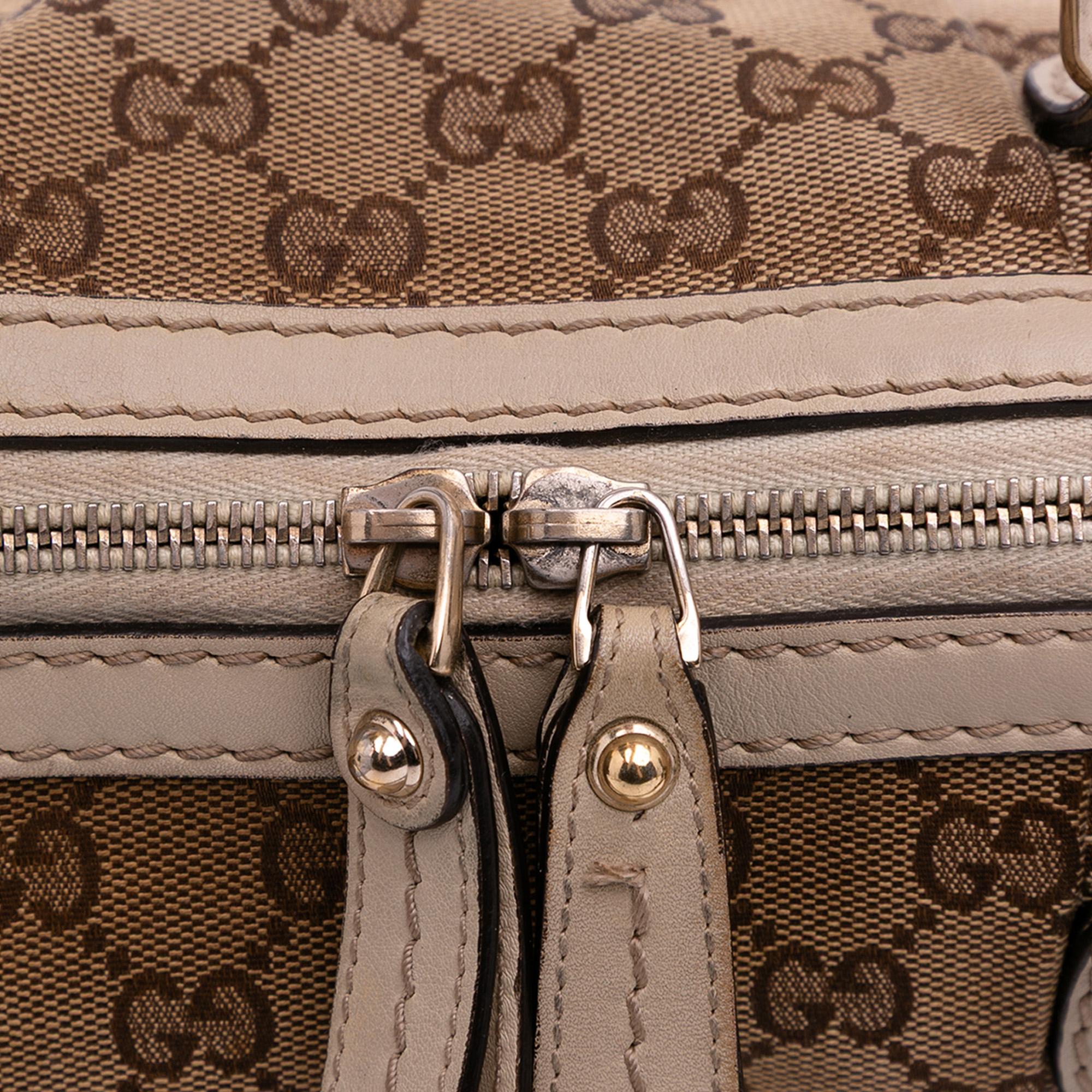 Gucci GG Canvas Sukey Satchel