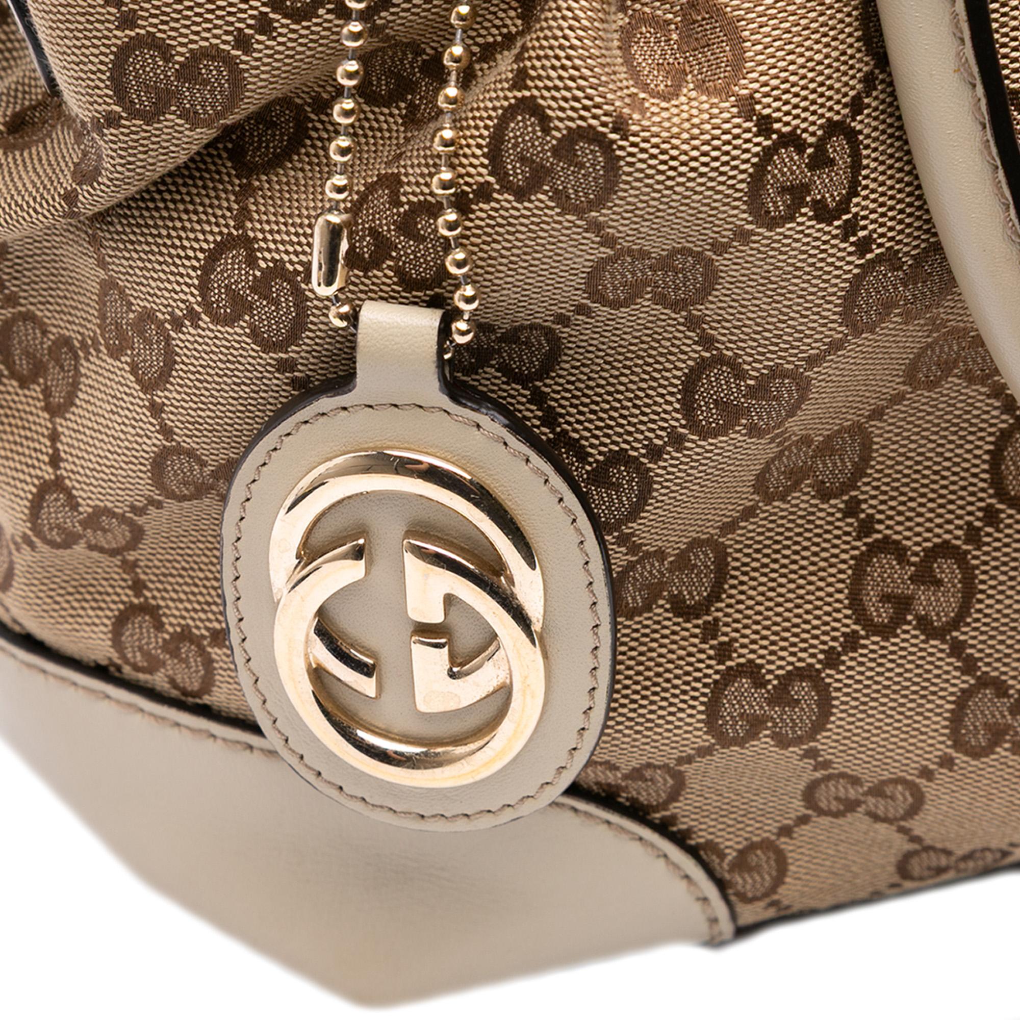 Gucci GG Canvas Sukey Satchel