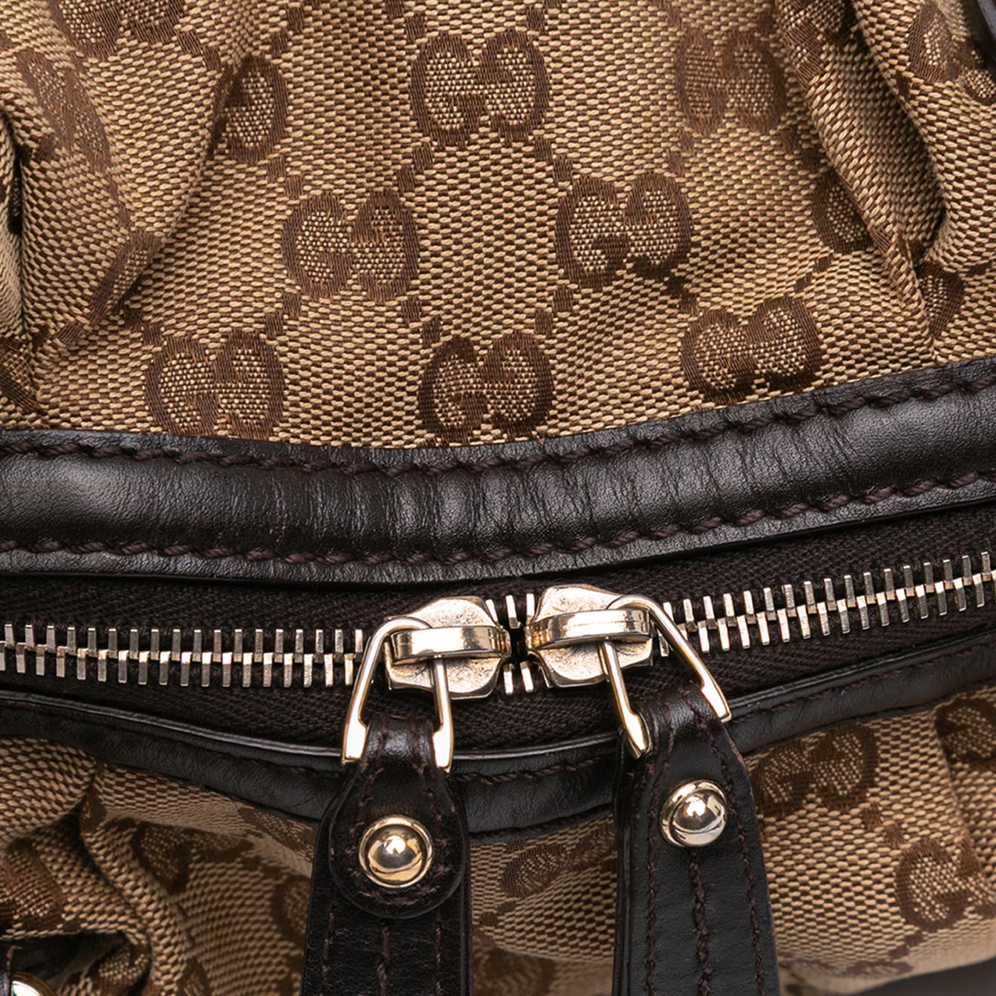 Gucci GG Canvas Sukey Satchel