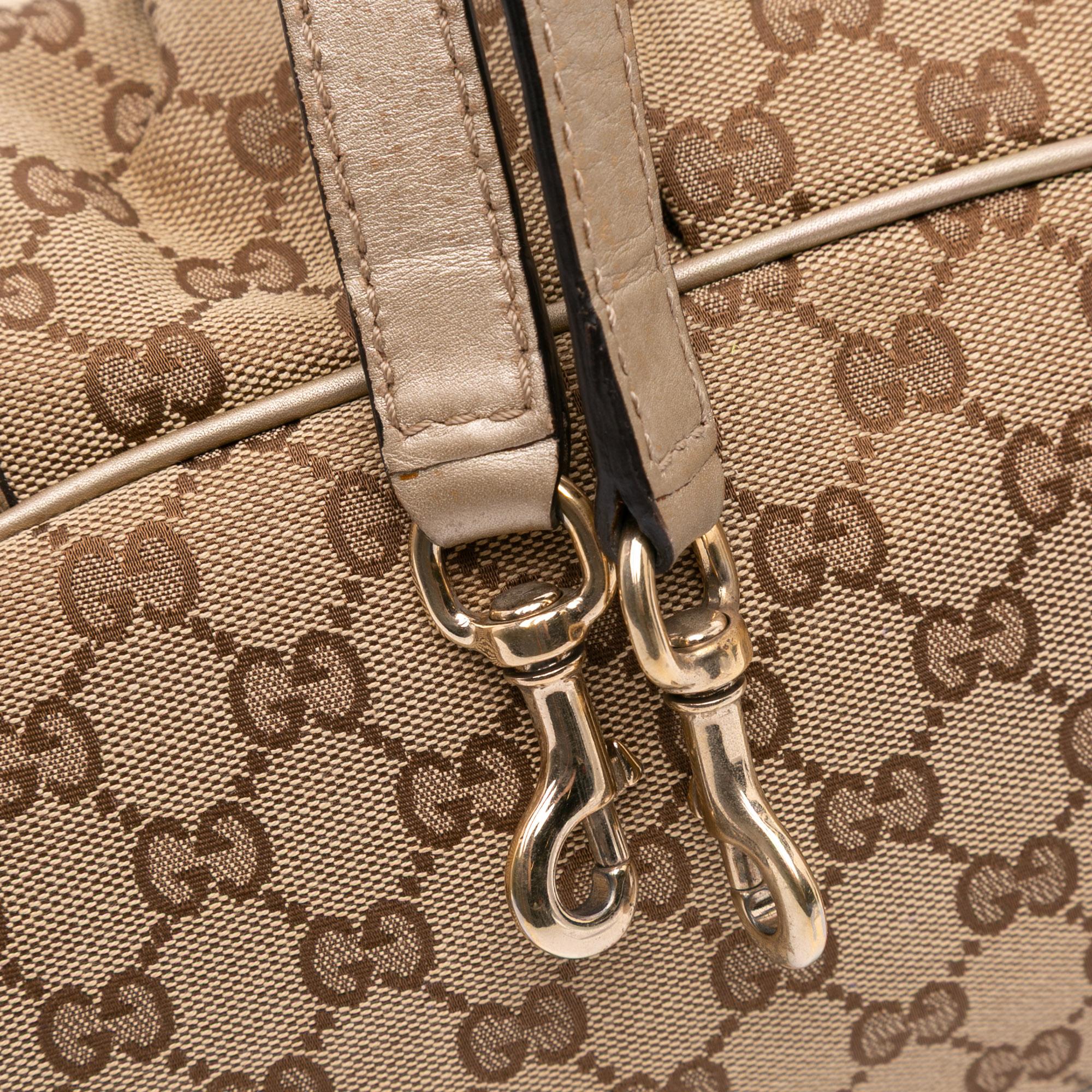 Gucci GG Canvas Sukey Satchel
