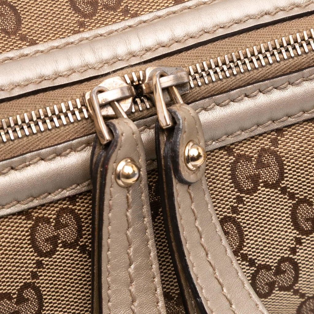 Gucci GG Canvas Sukey Satchel