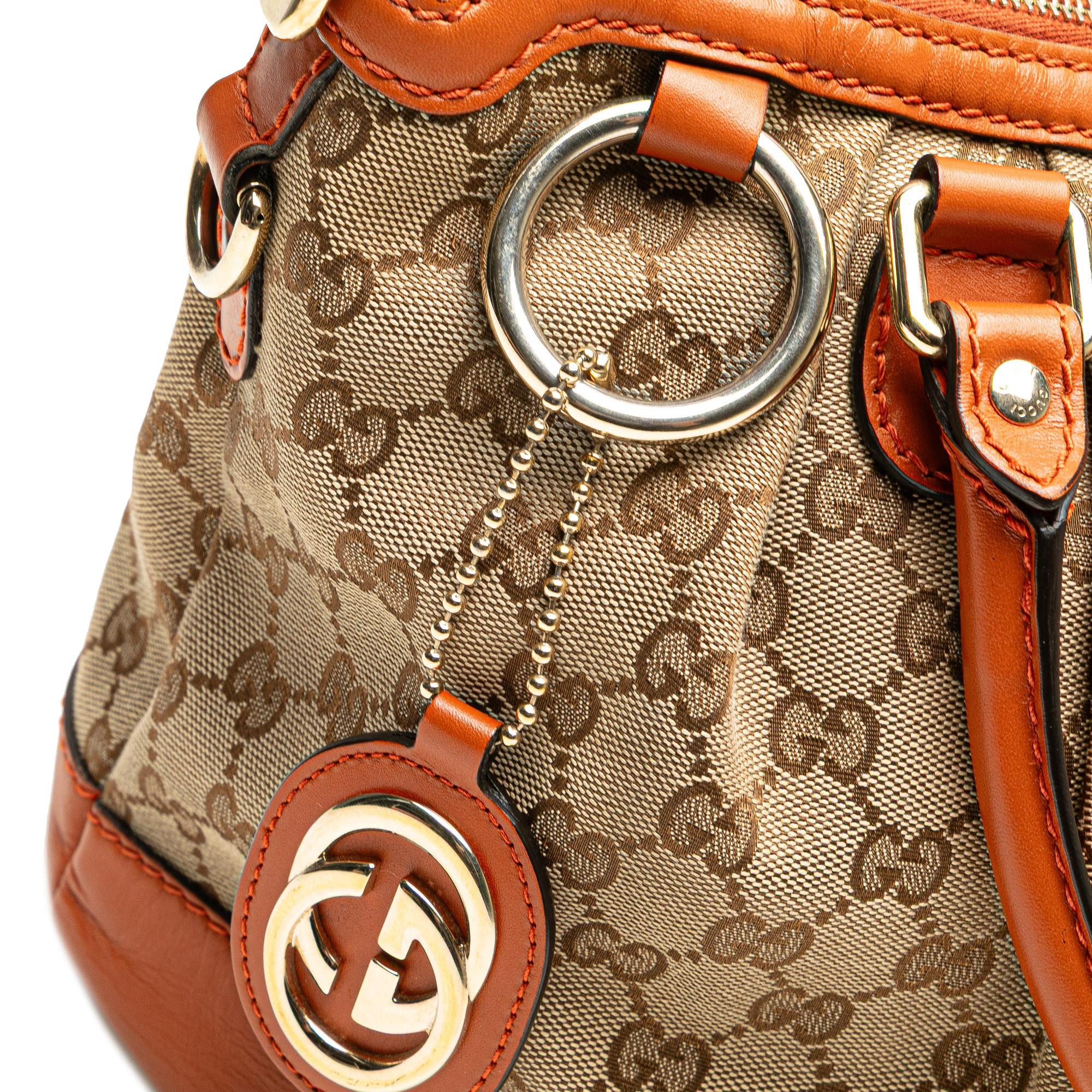 Gucci GG Canvas Sukey Satchel