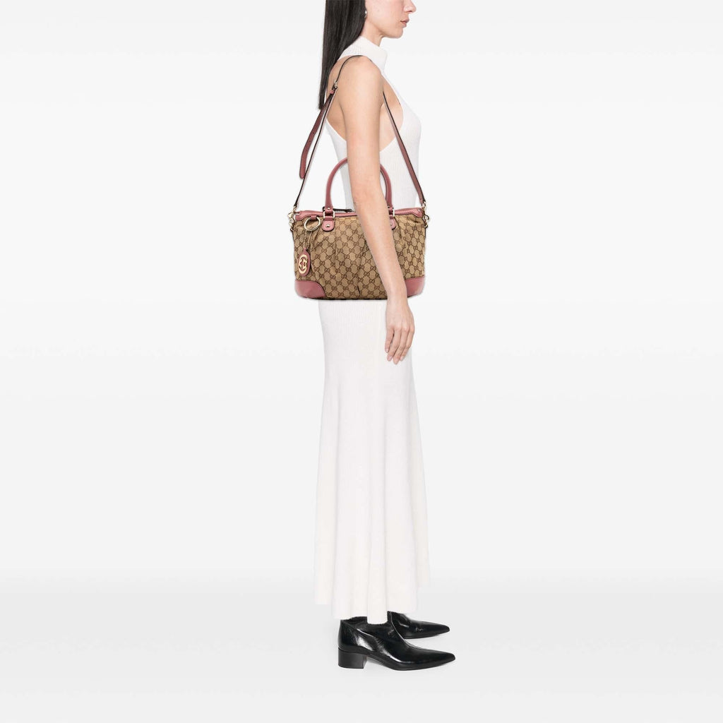 Gucci GG Canvas Sukey Satchel
