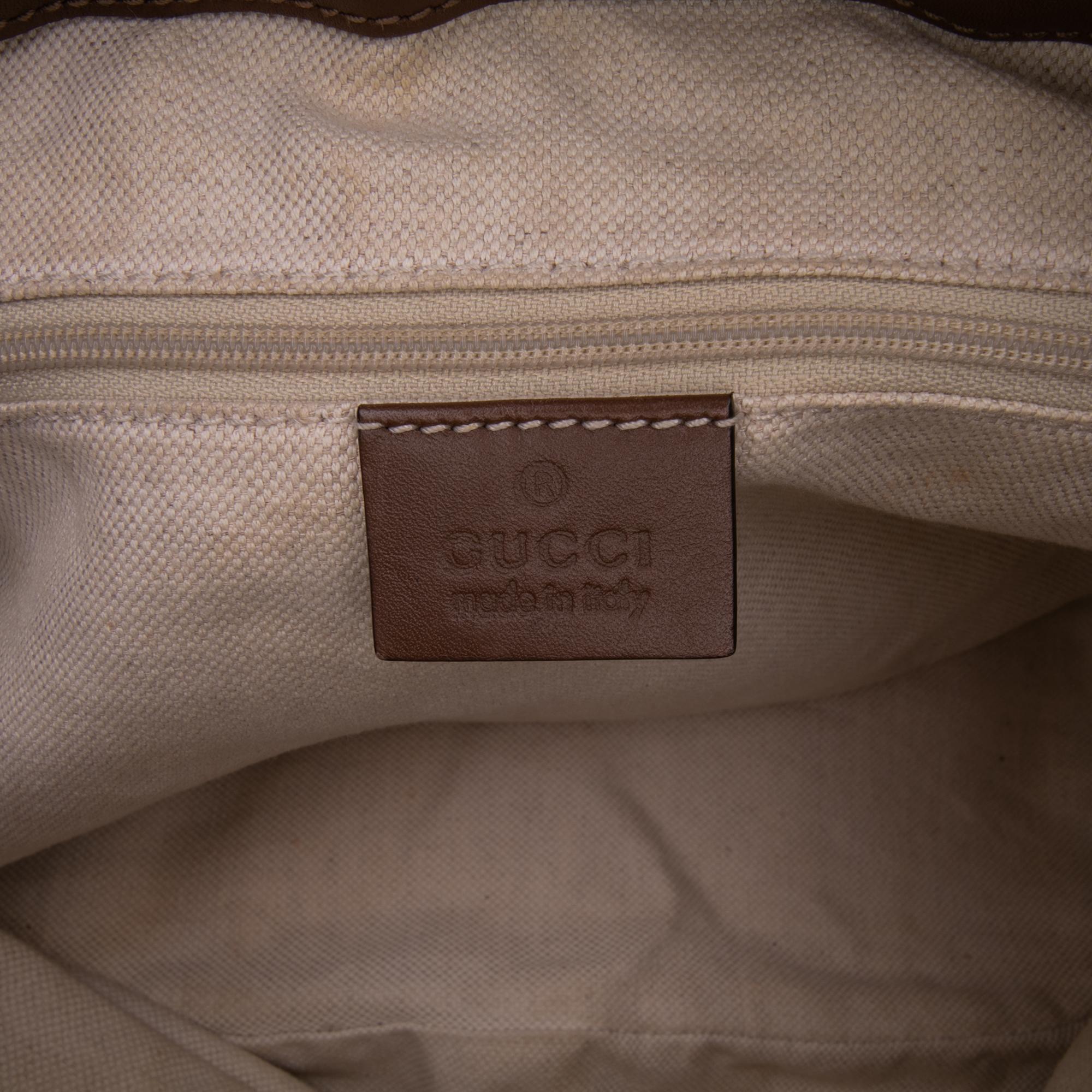 Gucci GG Canvas Sukey Satchel