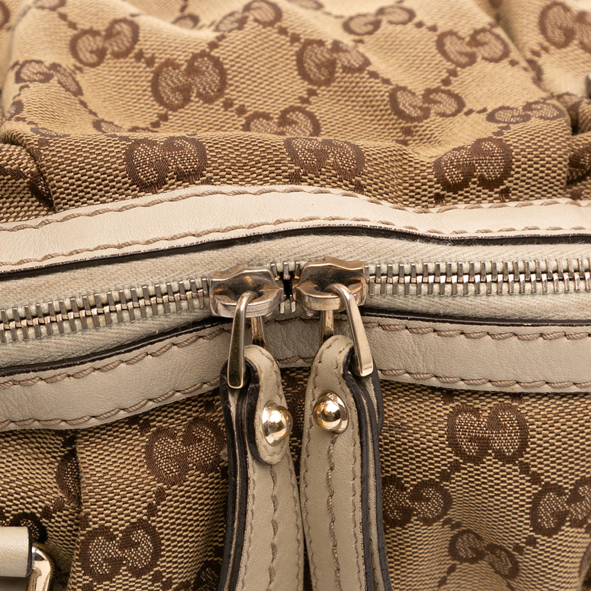 Gucci GG Canvas Sukey Satchel