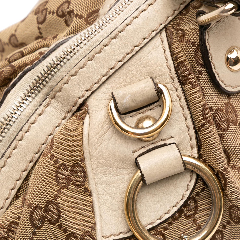 Gucci GG Canvas Sukey Satchel